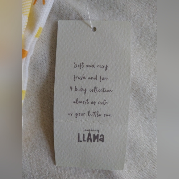 Set of 3 mamas sunshine baby onesies bodysuit yellow and orange 3 mo - Picture 7 of 10